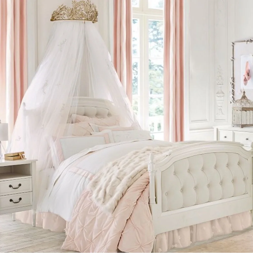 Pottery Barn Kids Monique Lhuillier Cornice (Sheer Panels Only) Brand New In Box - Picture 1 of 5